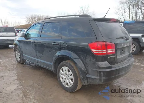 2017 Dodge Journey Se z USA, uszkodzony, nr VIN 3C4PDCAB7HT545275